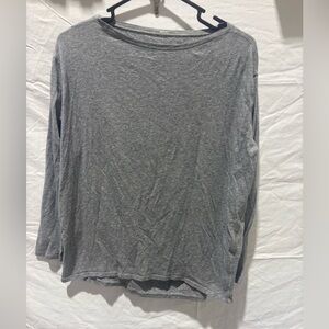 Gray Long Sleeve Shirt